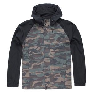 O’Neill TRVLR Series Dawn Patrol Hyperdry Camo Rain Jacket